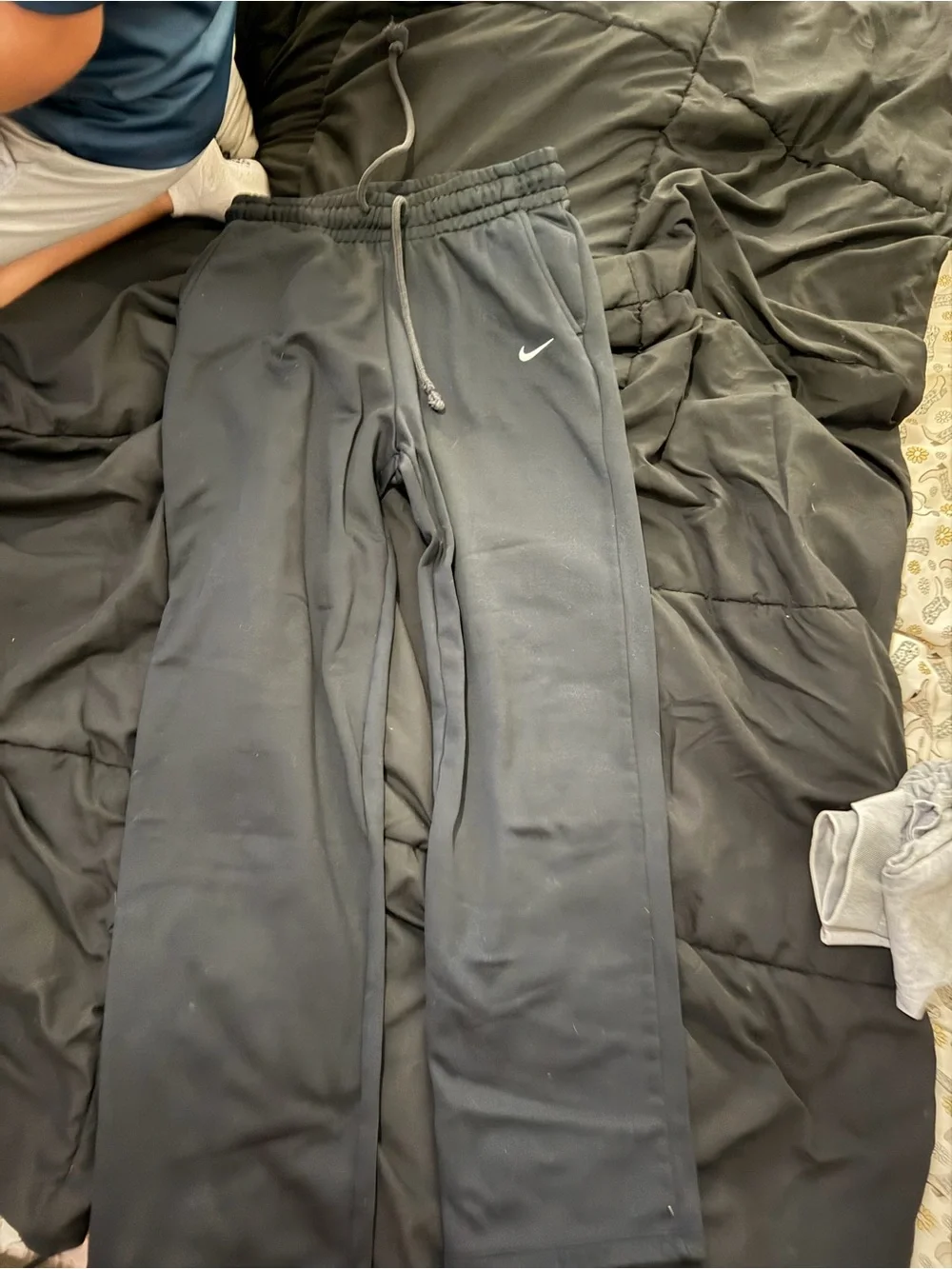 Nike women’s  Black Dri-FIT Jogger Bottoms